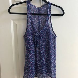 Xs sheer tank top